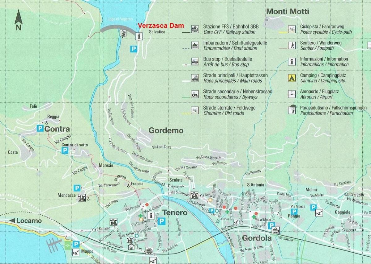 mapa de càmping suïssa