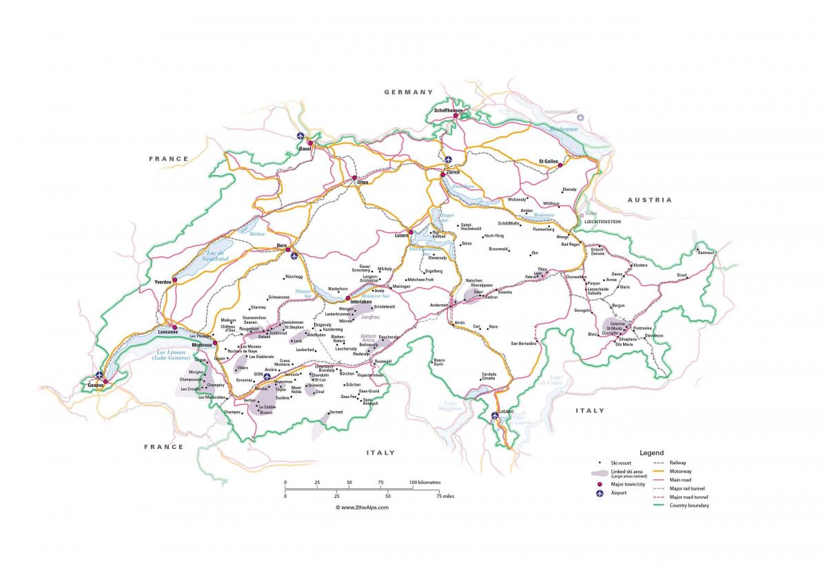 mapa de suïssa metro 