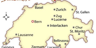 Mapa chur suïssa