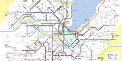 Mapa de ginebra, suïssa bus