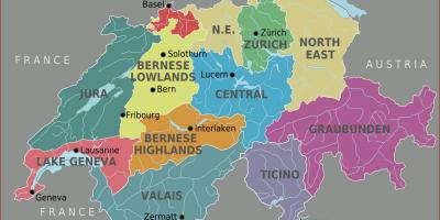 Suïssa atracció mapa