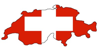 Mapa de la bandera suïssa