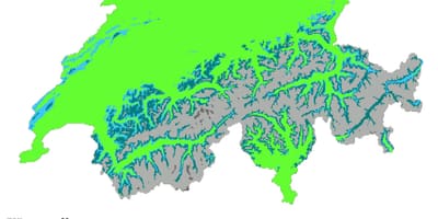 Mapa de suïssa climàtic