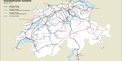 Mapa de suïssa ports